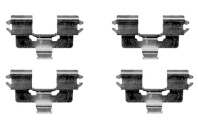 HELLA 8DZ 355 203-711 Zubehörsatz Scheibenbremsbelag