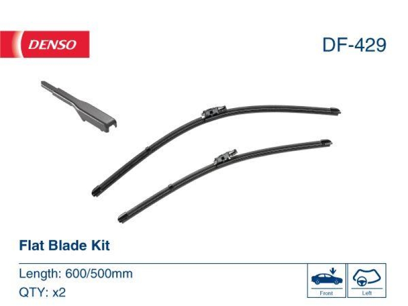 DENSO DF-429 Wischer Flat Blade KIT BMW X2 (F39) 18 i 1.5 (18-)