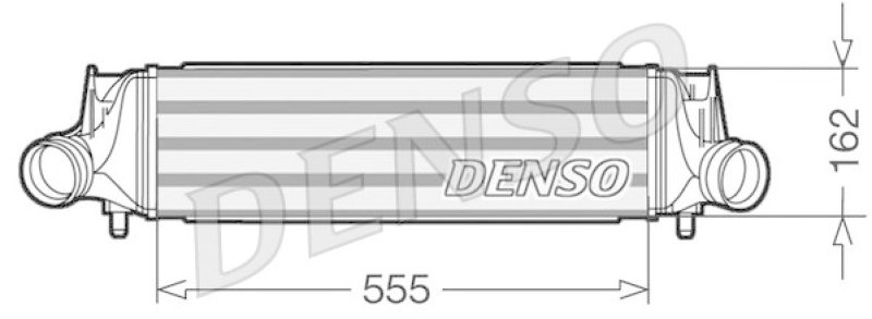 DENSO DIT02035 Ladeluftkühler