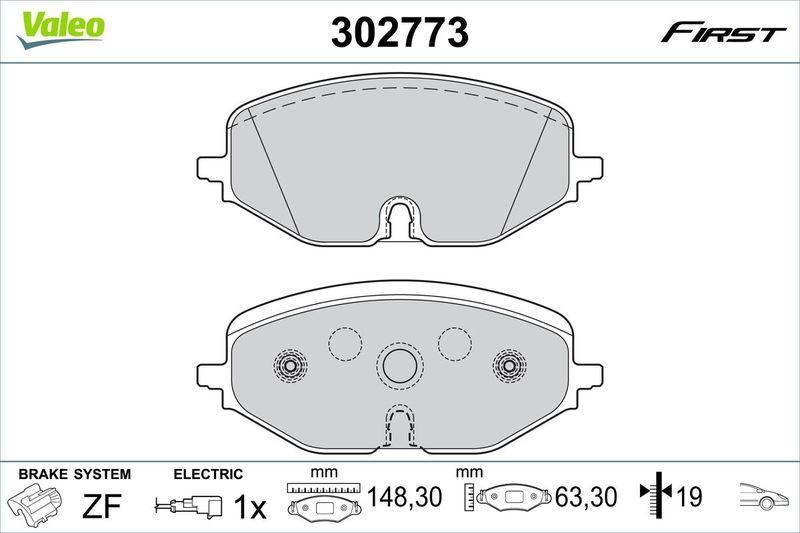 VALEO 302773 SBB-Satz - FIRST