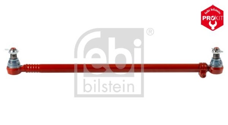 FEBI BILSTEIN 24005 Lenkstange mit Kronenmuttern und Splinten für Iveco