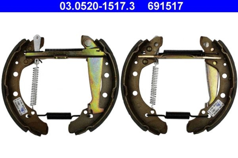 ATE 03.0520-1517.3 Bremsbackensatz TopKit 200x40mm