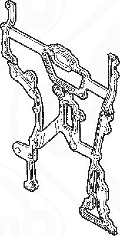 ELRING 476.790 Dichtung Steuergehäuse