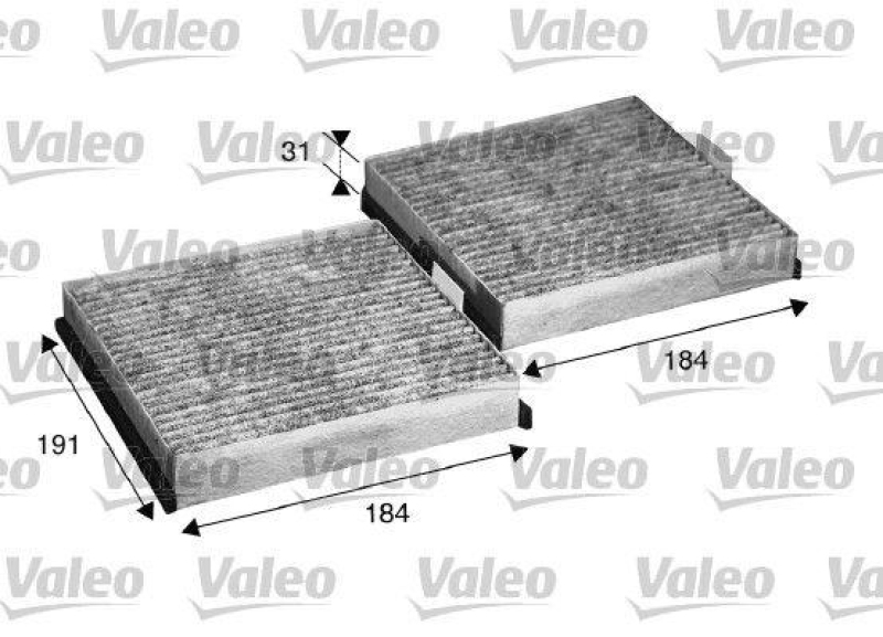 VALEO 715568 Innenraumluftfilter