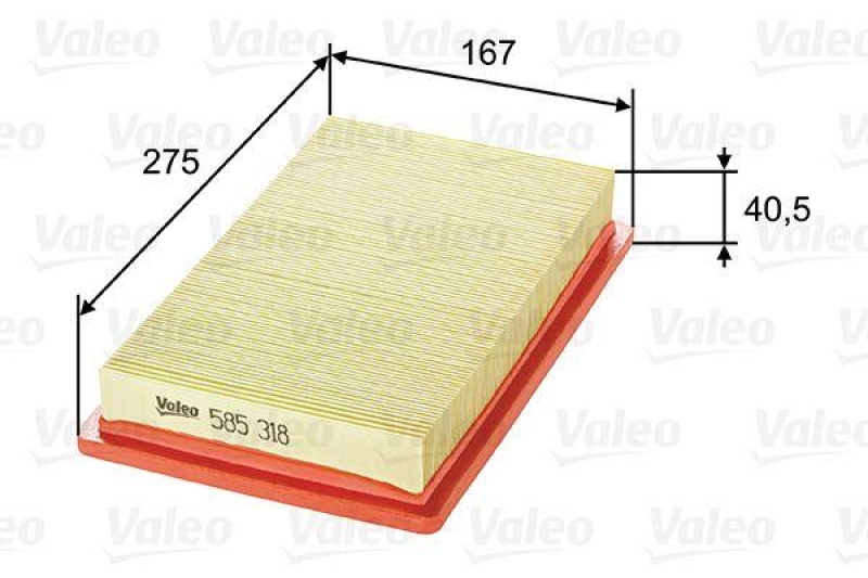 VALEO 585318 Luftfilter