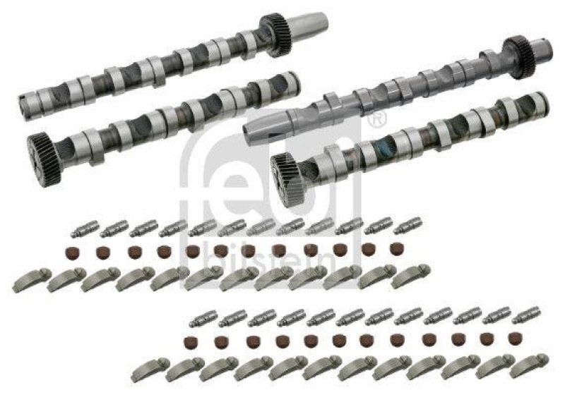 FEBI BILSTEIN 29928 Nockenwellensatz Einlass und Auslass Zylinder 1-6 für VW-Audi