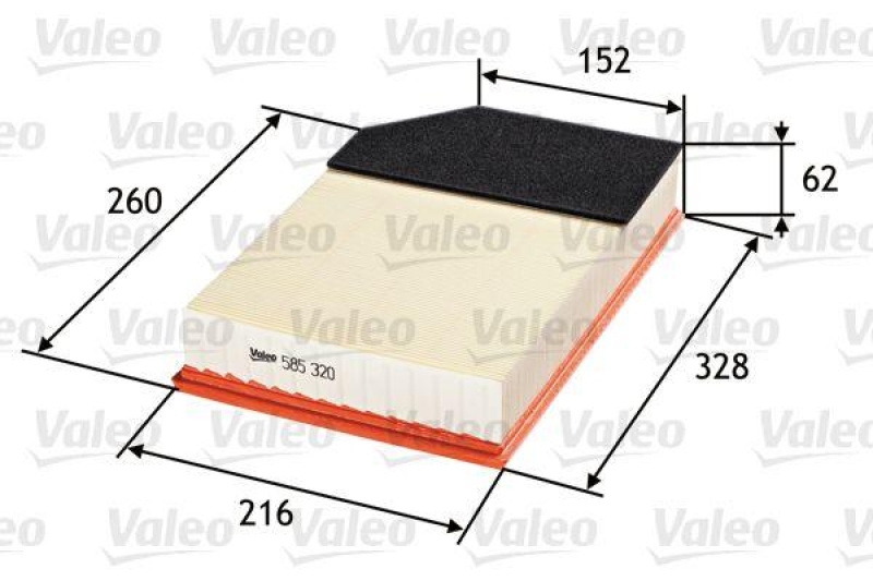 VALEO 585320 Luftfilter