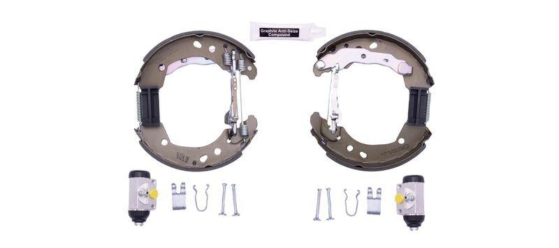 HELLA 8DB 355 004-821 Bremsbackensatz für RENAULT/NISSAN