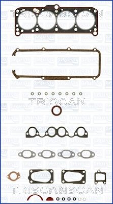 TRISCAN 598-8512 Dictungssatz für Volkswagen