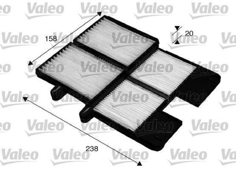 VALEO 715572 Innenraumluftfilter