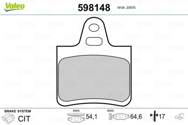 VALEO 598148 SBB-Satz PREMIUM