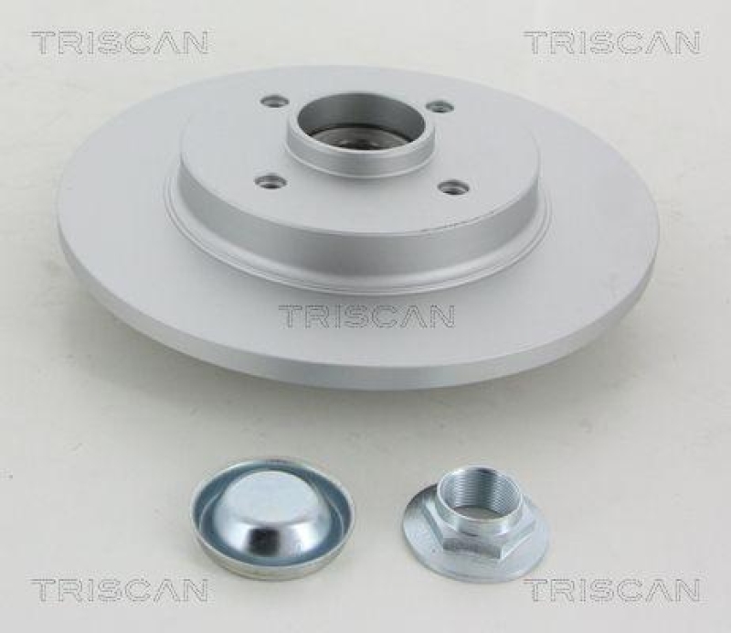 TRISCAN 8120 28128c Bremsscheibe Hinten, Coated für Citroen, Peugeot