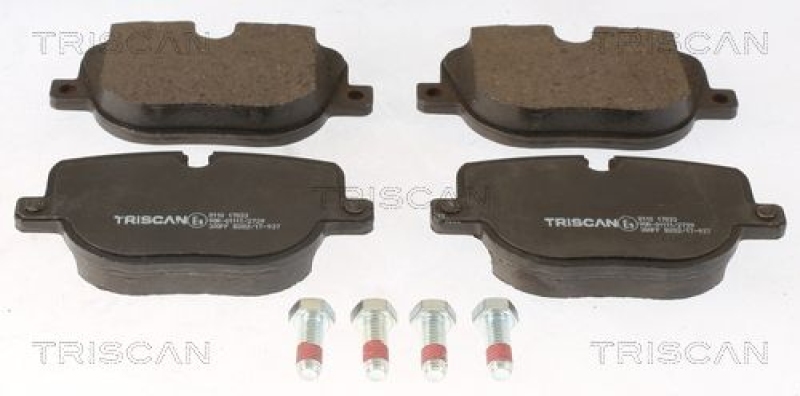 TRISCAN 8110 17033 Bremsbelag Hinten für Land Rover Sport