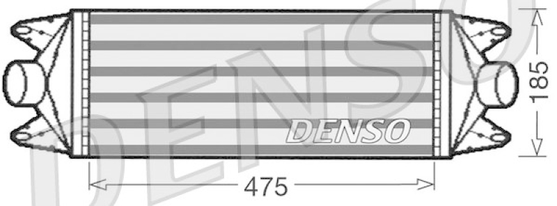 DENSO DIT12001 Ladeluftkühler