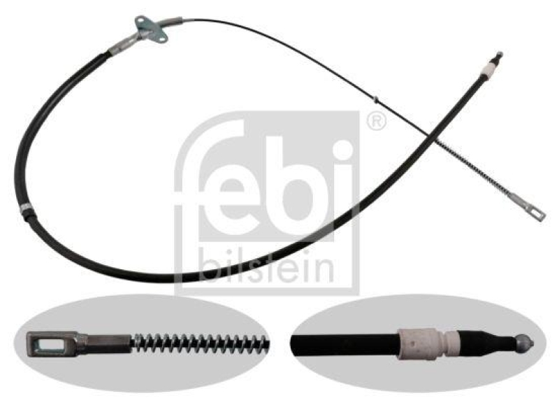 FEBI BILSTEIN 10594 Handbremsseil für Mercedes-Benz