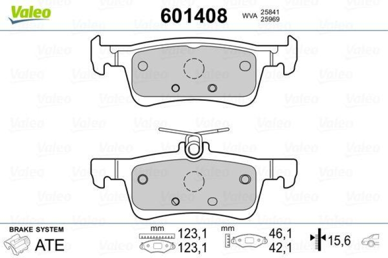 VALEO 601408 SBB-Satz PREMIUM