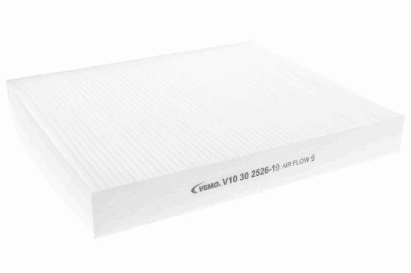 VEMO V10-30-2526-1 Filter, Innenraumluft 250x216x32 mm, Textilrahmen für VW