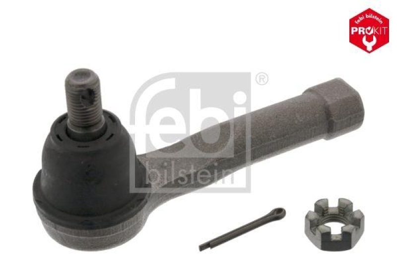 FEBI BILSTEIN 48203 Spurstangenendstück mit Kronenmutter und Splint für NISSAN