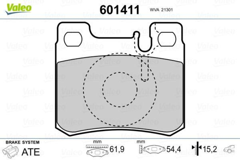 VALEO 601411 SBB-Satz PREMIUM