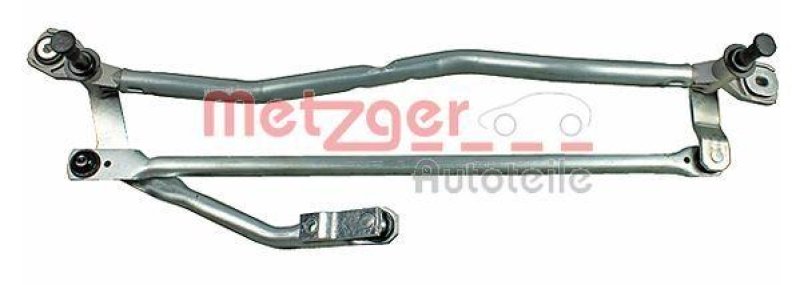 METZGER 2190138 Wischergestänge Ohne Motor für AUDI vorne