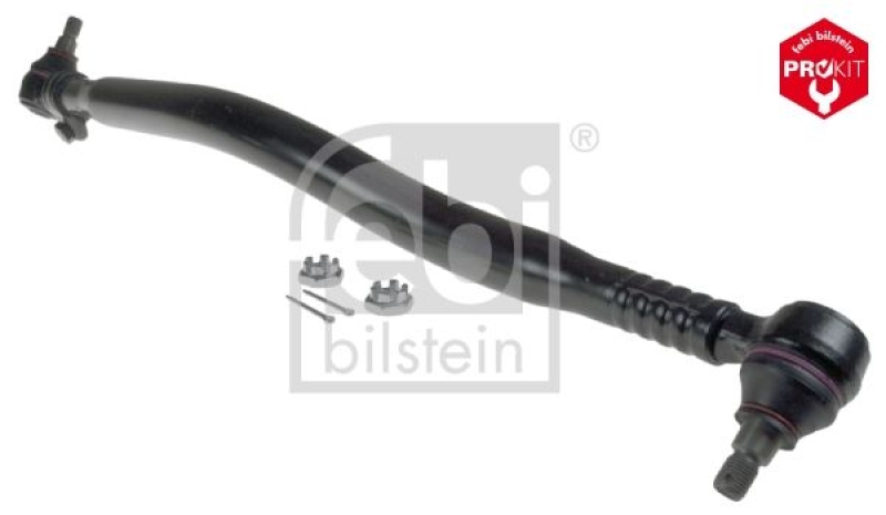 FEBI BILSTEIN 48205 Spurstange mit Kronenmuttern und Splinten für NISSAN