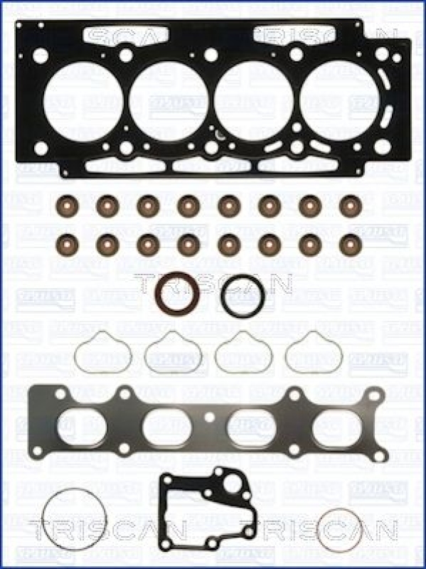 TRISCAN 598-5593 Dictungssatz für Citroen