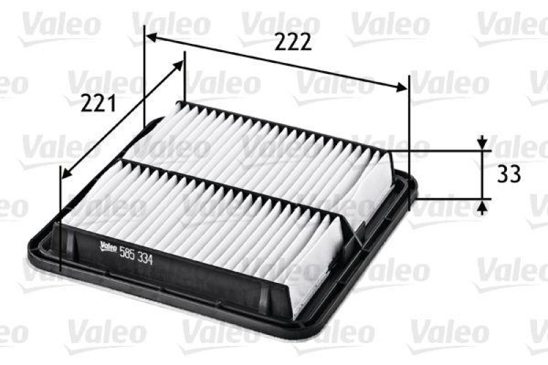 VALEO 585334 Luftfilter