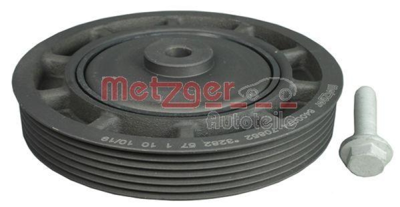 METZGER 6400074 Riemenscheibe, Kurbelwelle