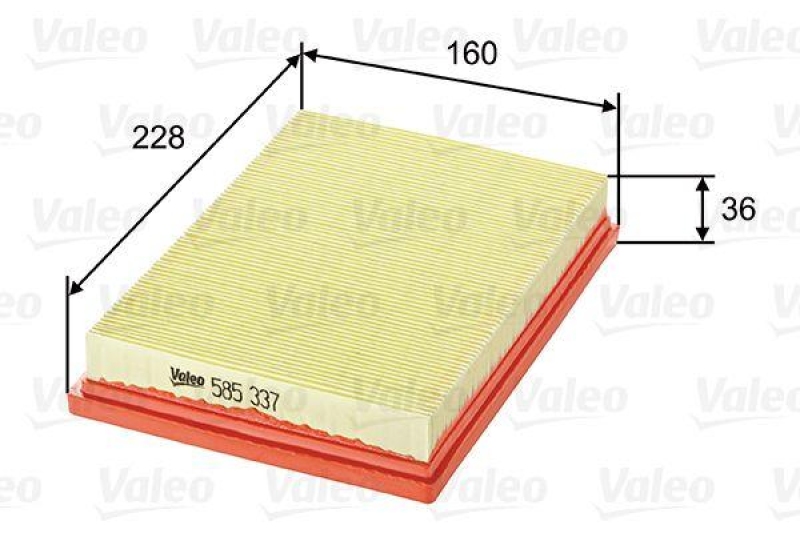 VALEO 585337 Luftfilter