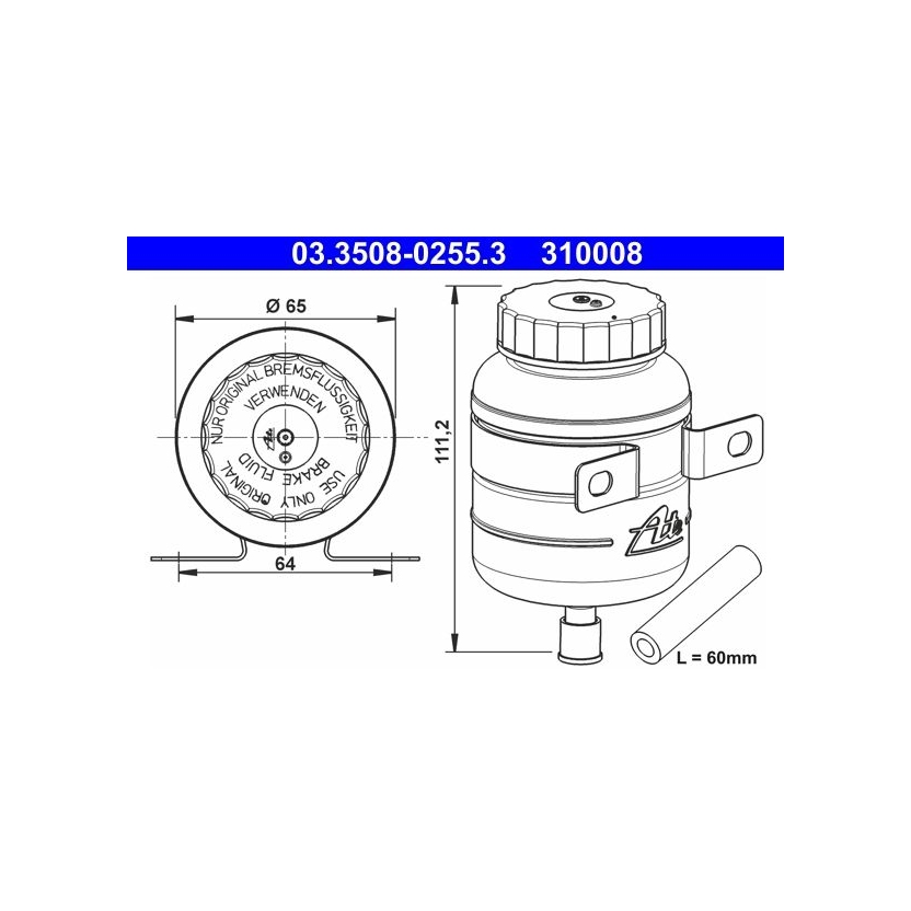 ATE 03.3508-0255.3 Behälter