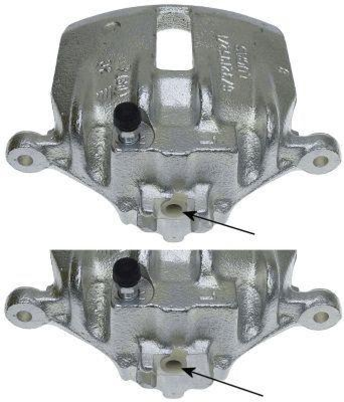 HELLA 8AC 355 389-491 Bremssattel für HONDA/ROVER/MG