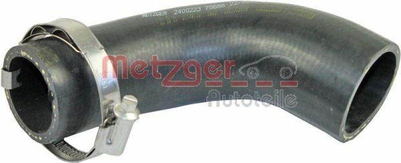 METZGER 2400223 Ladeluftschlauch f&uuml;r FORD SCHLAUCH OBEN