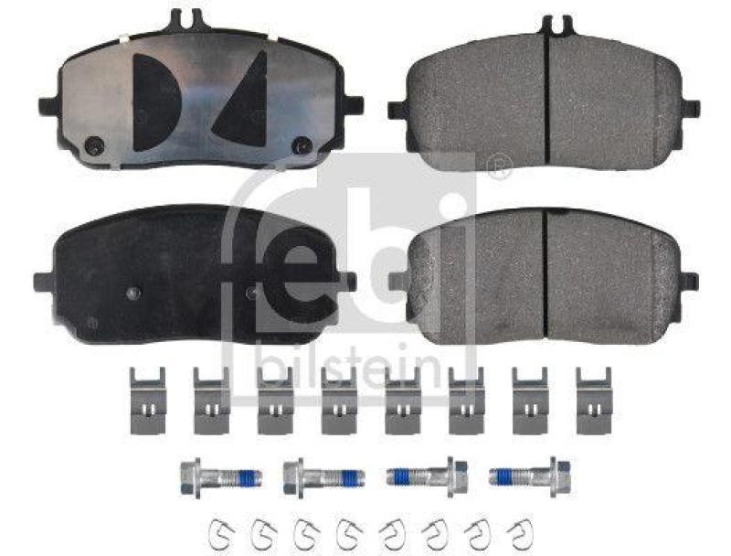 FEBI BILSTEIN 177324 Bremsbelagsatz mit Befestigungsmaterial für Mercedes-Benz