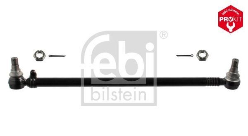 FEBI BILSTEIN 40921 Lenkstange mit Kronenmuttern und Splinten für Mercedes-Benz