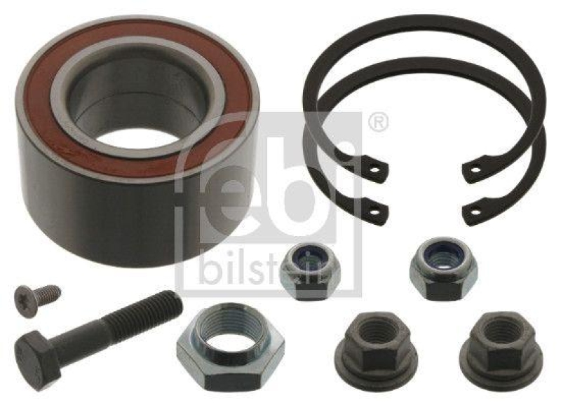 FEBI BILSTEIN 03662 Radlagersatz mit Anbaumaterial für VW-Audi