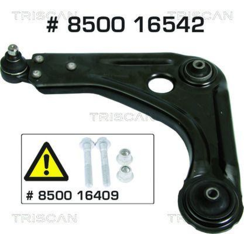 TRISCAN 8500 16542 Querlenker für Ford Ka