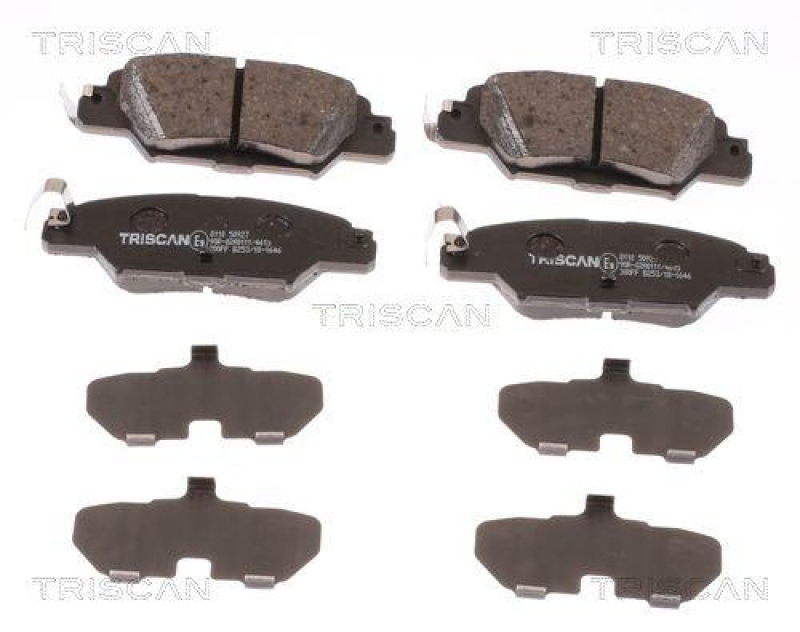 TRISCAN 8110 50927 Bremsbelag Hinten für Mazda