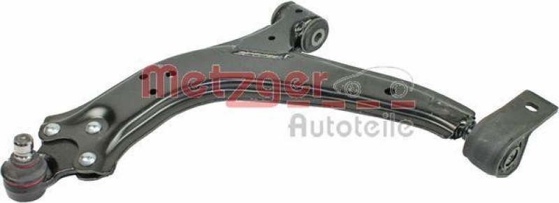 METZGER 58026601 Lenker, Radaufhängung für CITROEN/PEUGEOT VA links UNTEN