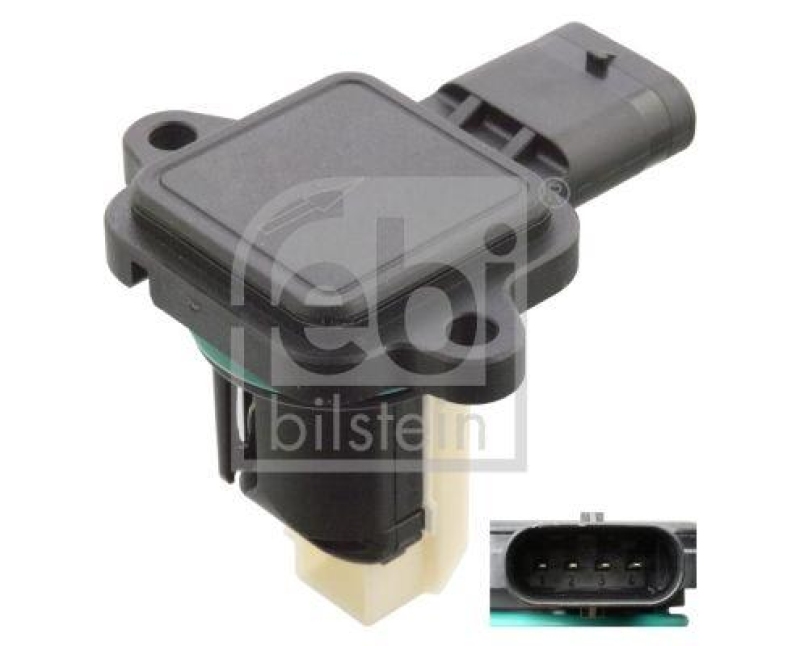 FEBI BILSTEIN 105957 Luftmassenmesser ohne Gehäuse für BMW