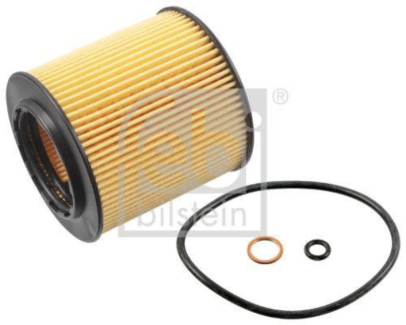 FEBI BILSTEIN 36628 Ölfilter mit Dichtringen und Dichtung für BMW