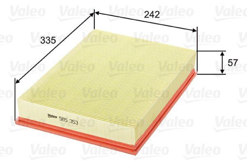 VALEO 585353 Luftfilter