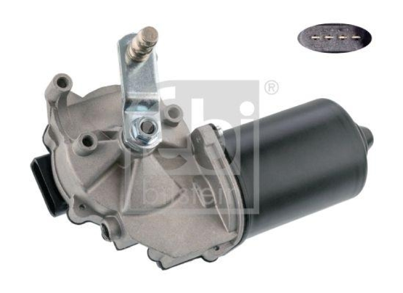 FEBI BILSTEIN 107155 Scheibenwischermotor für VW-Audi