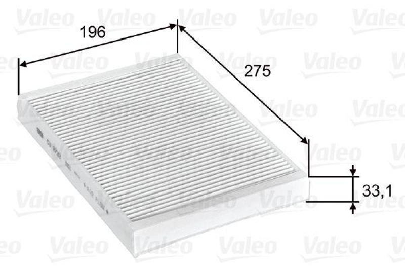 VALEO 715597 Innenraumluftfilter