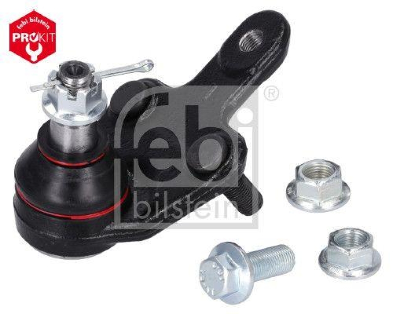 FEBI BILSTEIN 48223 Traggelenk mit Kronenmutter und Splint für TOYOTA