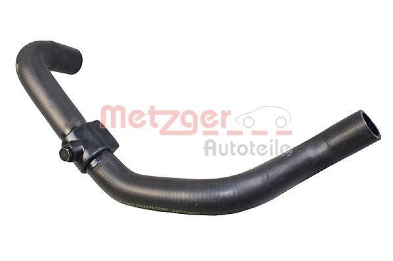 METZGER 2421374 Kühlerschlauch für RENAULT