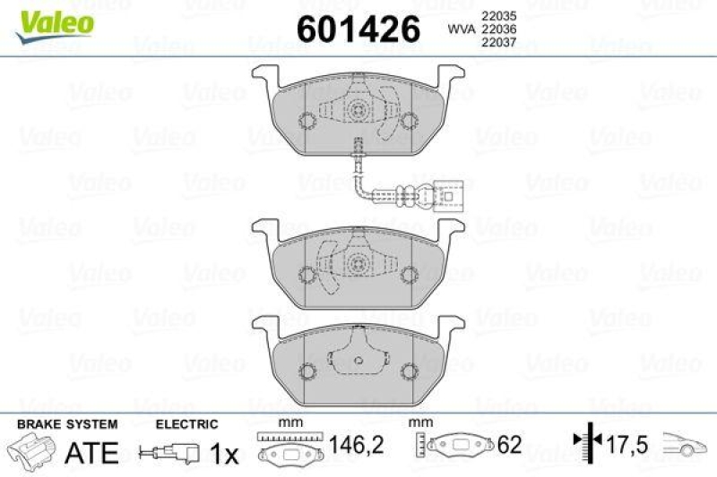 VALEO 601426 SBB-Satz PREMIUM