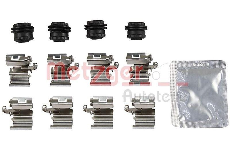 METZGER 109-0140 Zubehörsatz, Scheibenbremsbelag für CUPRA/FORD/MB/PSA/SKODA/VW VA/HA links/rechts