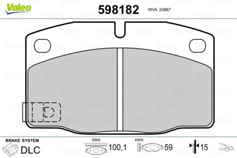 VALEO 598182 SBB-Satz PREMIUM