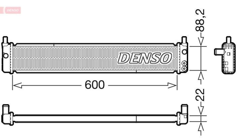 DENSO DRM50135 Kühler TOYOTA PRIUS PLUS (_W4_) 1.8 Hybrid (11-)