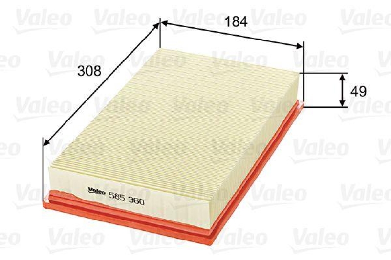 VALEO 585360 Luftfilter